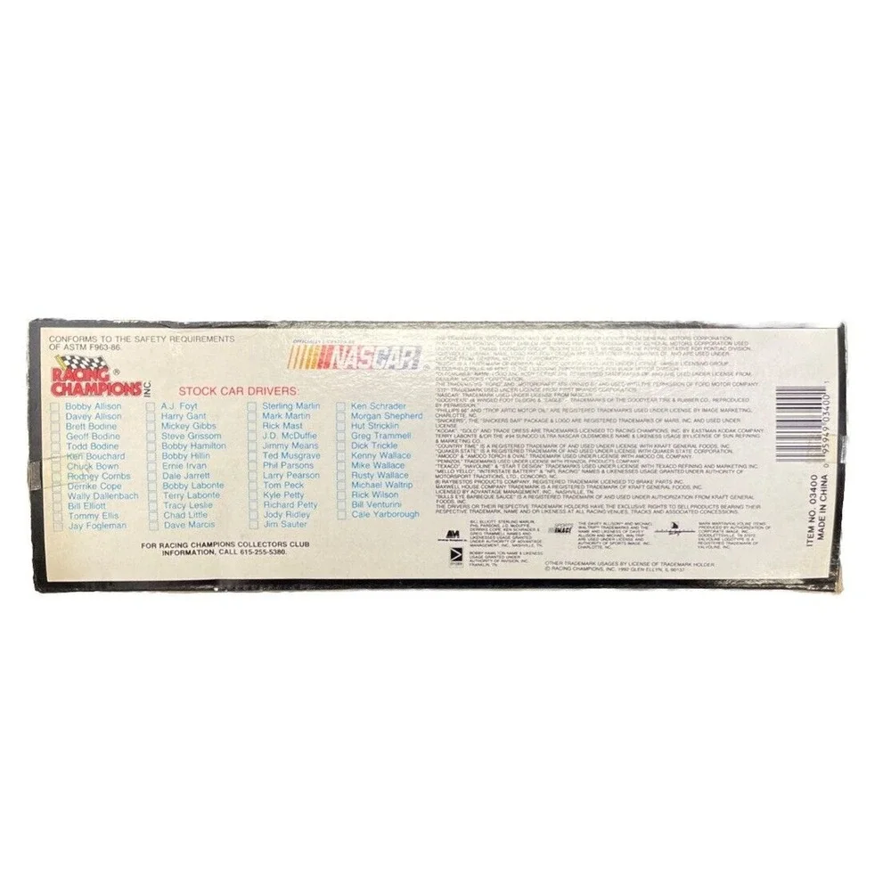 Talladega Superspeedway #92 Racing Champions 1:64 Scale Transporter‎